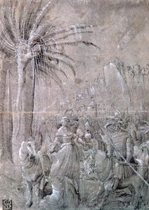 Davide e Abigail, inizio XVI secolo da Master of the Historia of Frederici