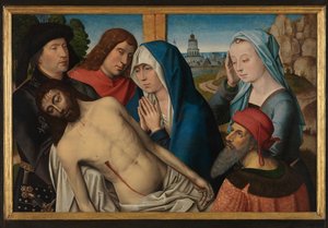 Compianto da Master of The Legend of St. Lucy