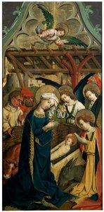 La Natività di Cristo, c. 1440 da Master of the Lichtenstein Castle