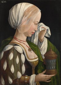 La Maddalena Piangente, c. 1525 da Master of the Magdalen Legend,