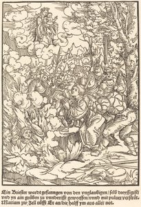 Un prete è stato catturato da Master of the Miracles of Mariazell