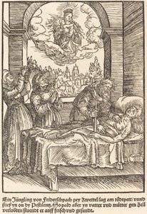Ein Jungling von Friderschpach ... da Master of the Miracles of Mariazell