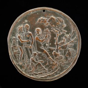 Orfeo che suona per gli animali da Master of the Orpheus Legend