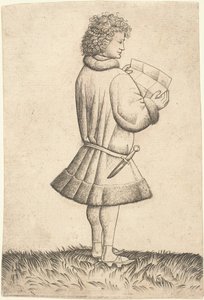 Un poeta che legge da Master of the Playing Cards