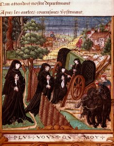 Rappresentazione della Regina di Navarra Margherita d