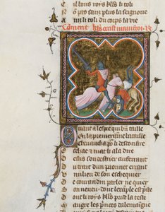 Miniatura da un manoscritto del Roman de la Rose di Guillaume de Lorris e Jean de Meun