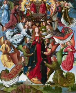 Maria, Regina del Cielo da Master of the Saint Lucy Legend