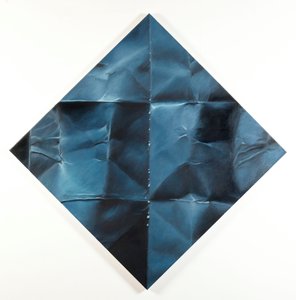 Blue Flame Lounge, 2013 (Olio su tela) da Mat Collishaw