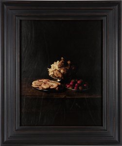 Ultimo pasto nel braccio della morte, John Wayne Gacy, 2012 (stampa a trasferimento digitale su pergamena di capra)