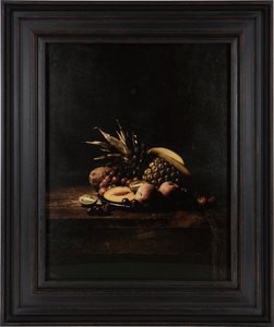 Last Meal on Death Row, Velma Barfield, 2012 (stampa a trasferimento digitale su pergamena di capra)