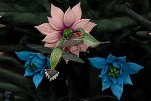 The Centrifugal Soul, 2016 (acrilico, alluminio, acciaio, luci LED, motore, circuiti elettronici, resina e vernice) da Mat Collishaw