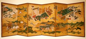 Racconti di Genji, c.1650 da Matabei Iwasa