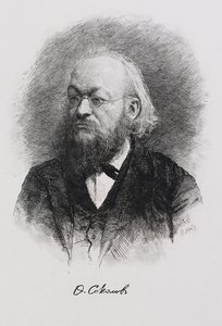 Ritratto dello storico Fyodor Fyodorovich Sokolov 1841-1909 da Mate