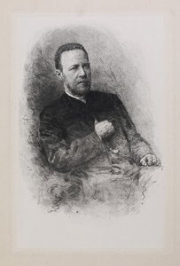 Ritratto dello storico e giornalista Sergey Nikolayevich Shubinsky 1834-1913