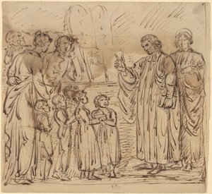 Lezione di Bibbia da Mather Brown