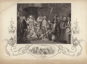 Re Giorgio III riceve l