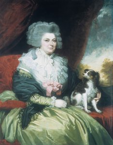 Signora con un cane, 1786 da Mather Brown