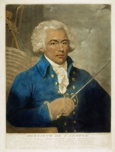 Monsieur de St. George, inciso da W. Ward, 1788 da Mather Brown