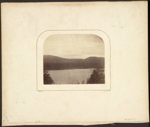 [Paesaggio con lago] da Mathew B. Brady