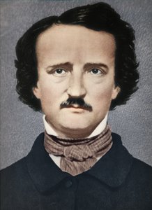 Edgar Allan Poe, c1840, 1939 da Mathew B. Brady