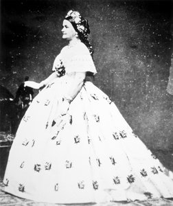 Mary Lincoln (1818-82) 1861