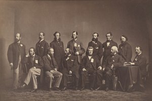 [Membri della Commissione Sanitaria di New York], ca. 1860