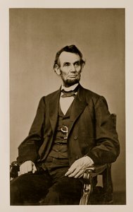 Ritratto di Abraham Lincoln (1809-65)