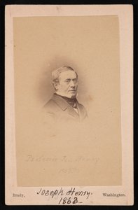 Ritratto di Joseph Henry 1797-1878, 1863 da Mathew Brady
