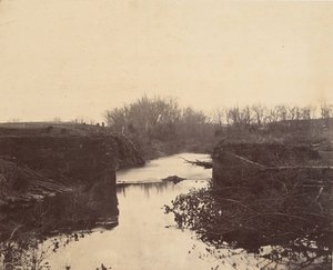 Rovine del ponte di pietra - Bull Run, 1862 da Mathew Brady