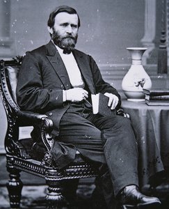 Ulysses Simpson Grant (1822-85) da Mathew Brady