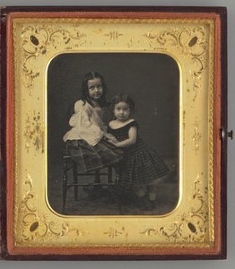 Ritratto senza titolo di due ragazze, 1861
