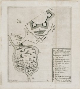 La fortezza di Neuhäusl da Mathias Greischer