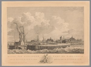 Porto di Harlingen da Mathias de Sallieth