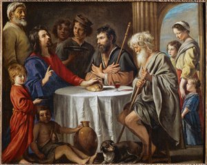 I pellegrini di Emmaus - I pellegrini di Emmaus ... da Mathieu Le Nain