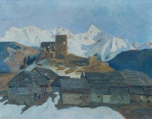 Inverno a Ladis (Tirolo) da Mathilde Sitta Allé
