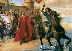 La Reconquista, Spagna XIII secolo - Alfonso X il Saggio da Matias Moreno Gonzalez