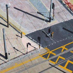 Look Both Ways, 2020 (acrilico su pannello)