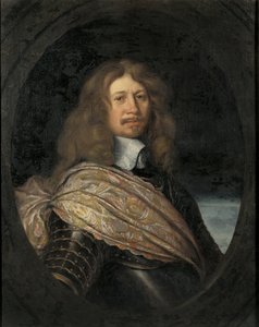 Ritratto di Carl Gustav Wrangel, conte di Salmis da Mattaus the Younger Merian