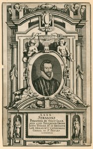 Dr John Donne, ultimo decano della Cattedrale di San Paolo a Londra da Mattaus the Younger Merian