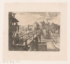 Veduta di Charenton-le-Pont da Matthäus Merian (I)