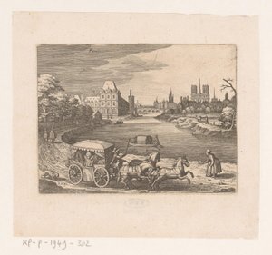 Vista di Parigi da Matthäus Merian (I)