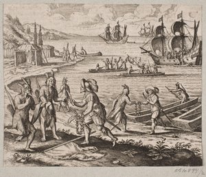 Così fu ceduto un porto naturale agli inviati inglesi da Matthäus Merian d.Æ.