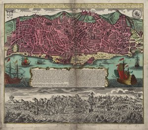 Mappa dalla collezione di mappe della Biblioteca Nazionale. La mappa è stata pubblicata ad Augusta da Matthäus Seutter