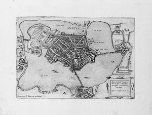 Mantova, 1629 da Matthaus Greuter