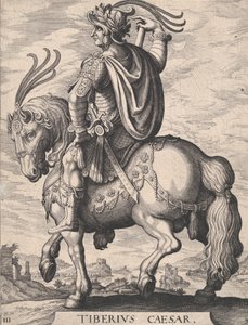 Tavola 3: Imperatore Tiberio a cavallo, da 