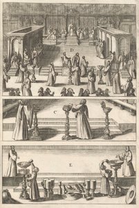 Tavola da "Topographia Italiae", 1688 da Matthaus Merian