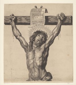 Cristo sulla croce da Mattheus Borrekens