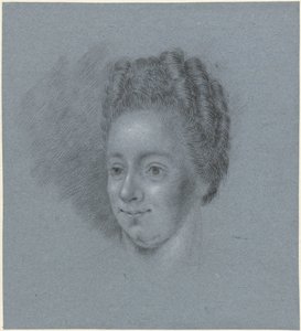 Ritratto di una donna, verso sinistra