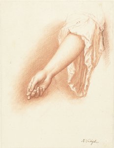 Studio di un braccio destro