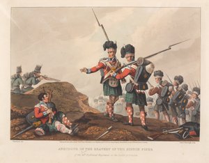 Aneddoto del coraggio del pifferaio scozzese del 71° Reggimento Highland, alla Battaglia di Vimiero